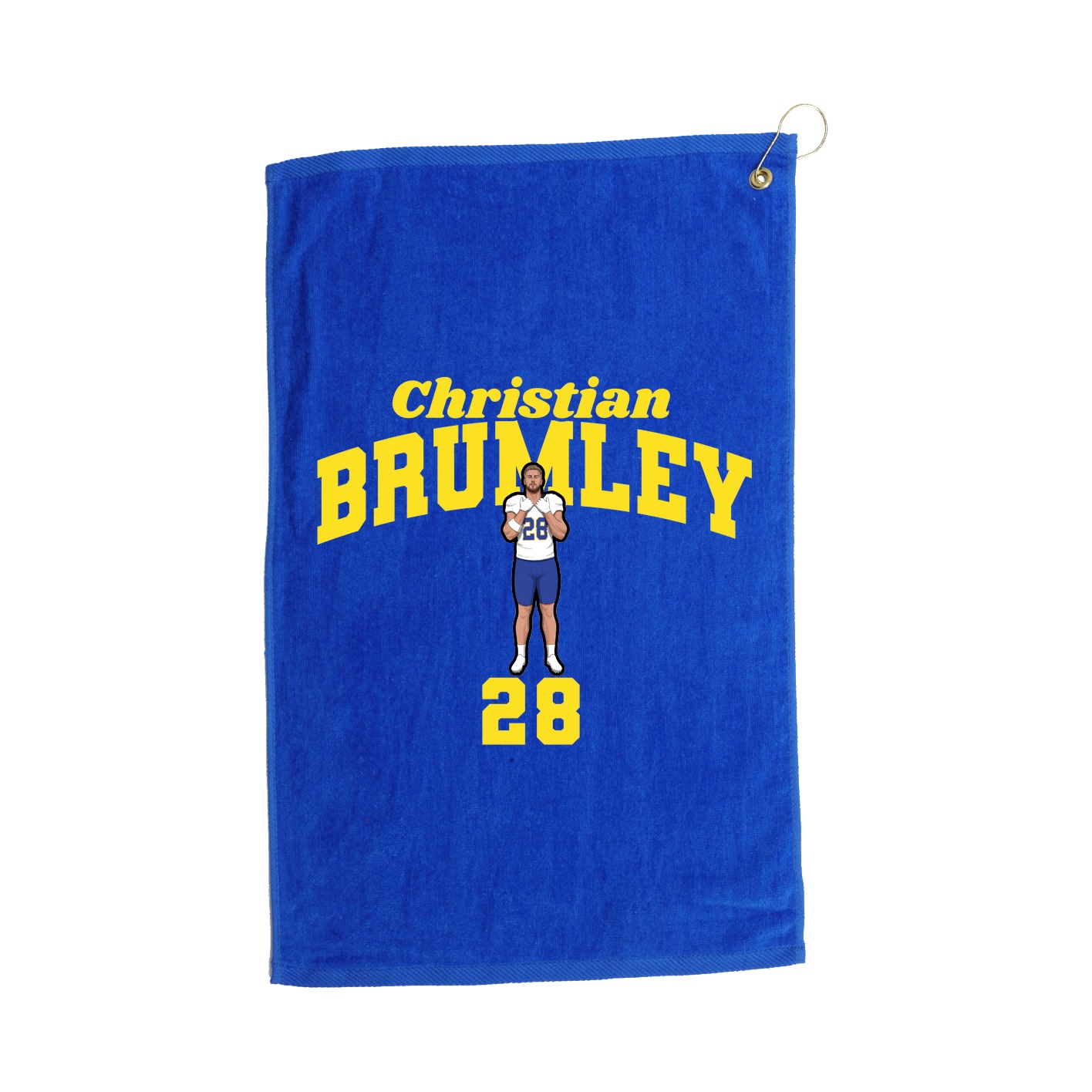 Golf Towel — Signature Arch in Royal