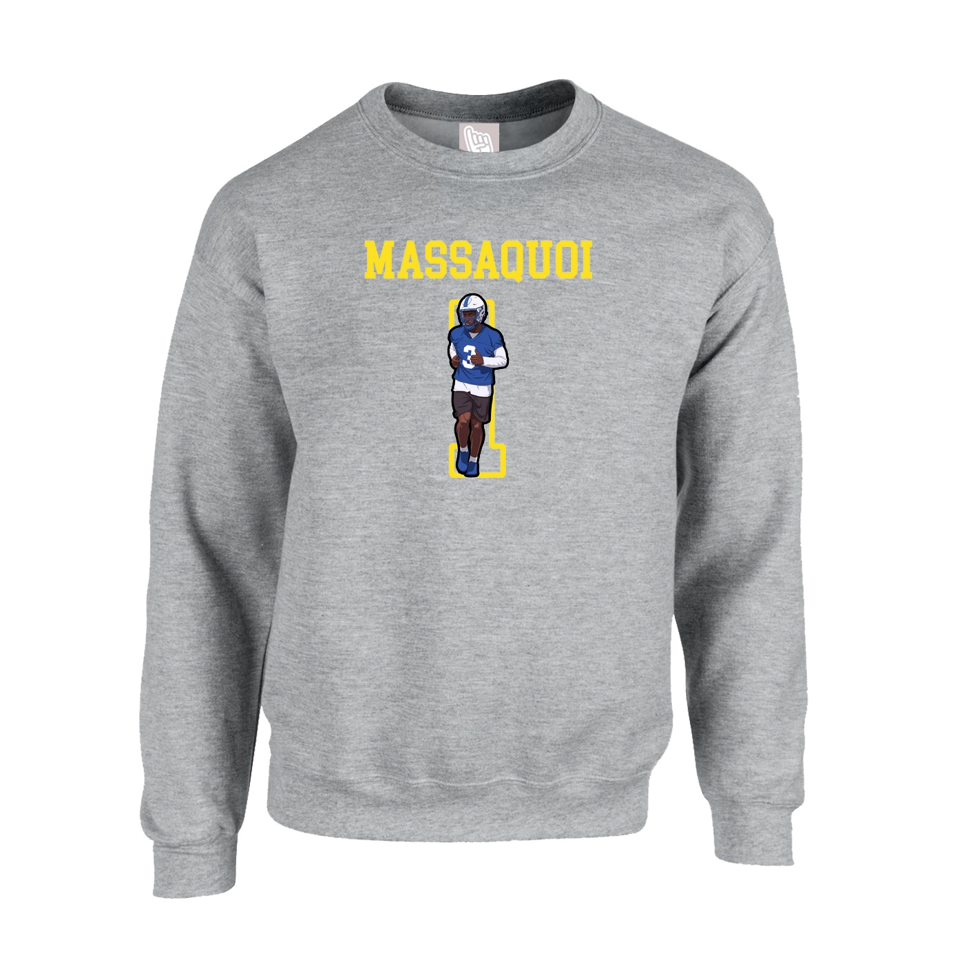 Fleece Crew — Shirsey in Grey