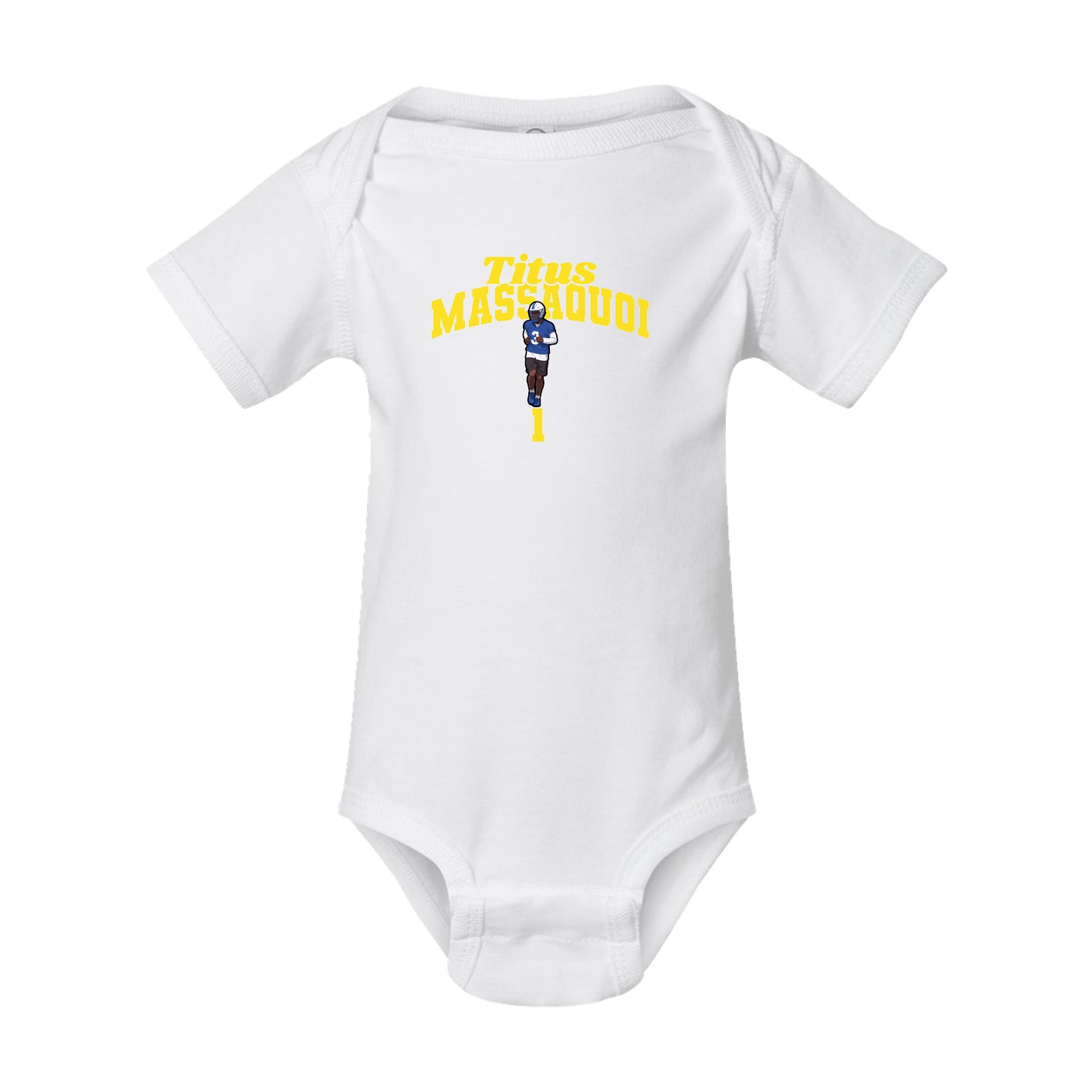 Baby Onesie — Signature Arch in White