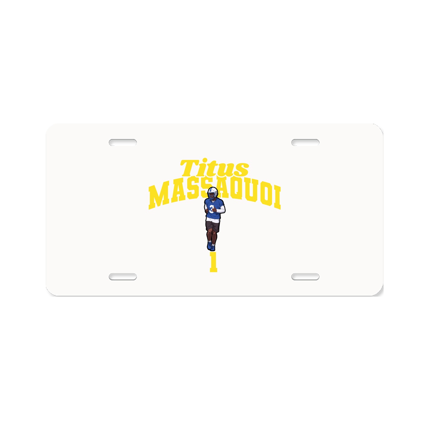 License Plate — Signature Arch in Classic