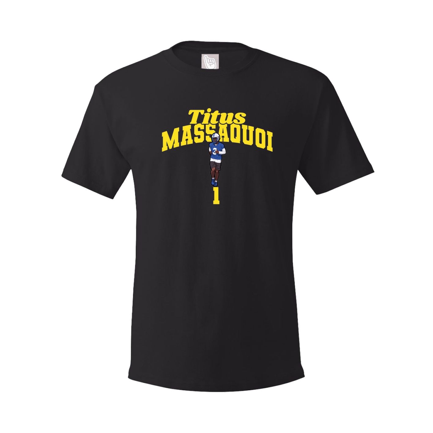 Tee — Signature Arch in Black