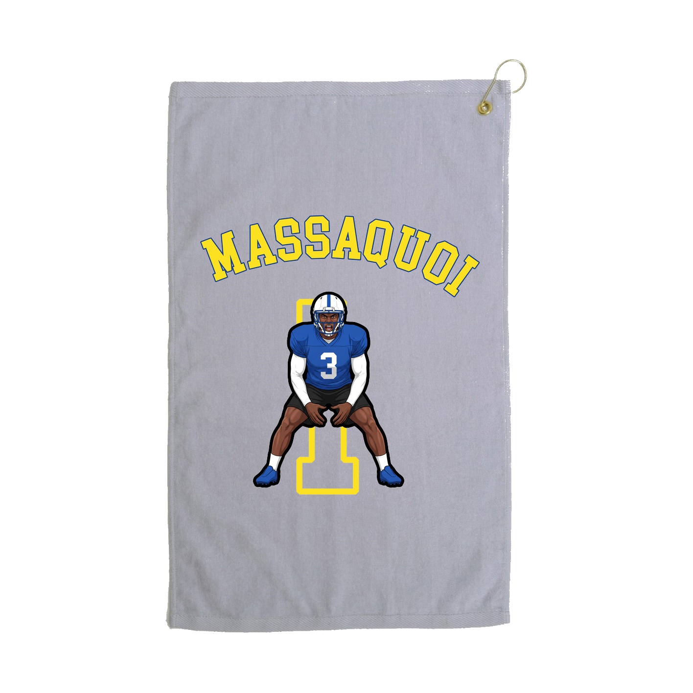 Golf Towel — Shirsey Arch in Grey