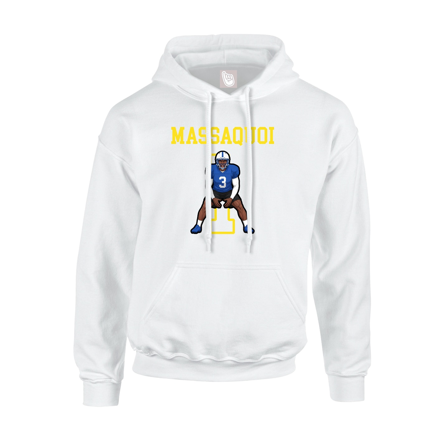 Youth Hoodie — Shirsey in White