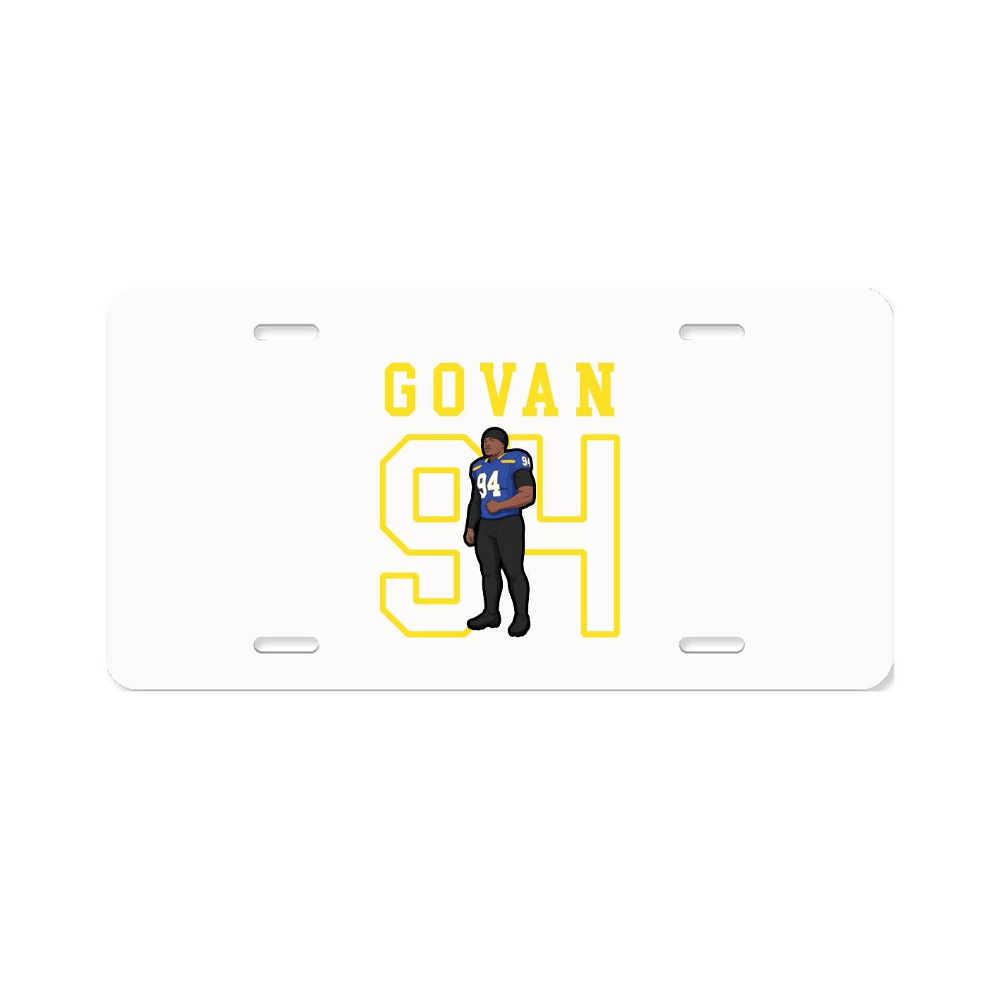 License Plate — Shirsey in Classic