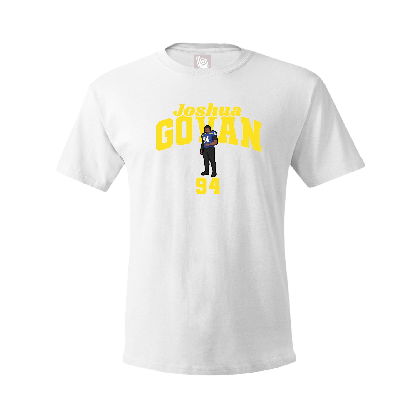 Youth Tee — Signature Arch in White
