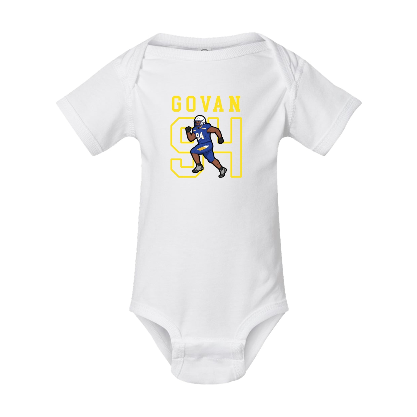 Baby Onesie — Shirsey in White