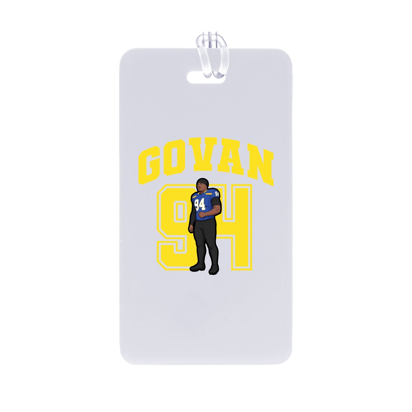 Bag Tag — Number in Classic