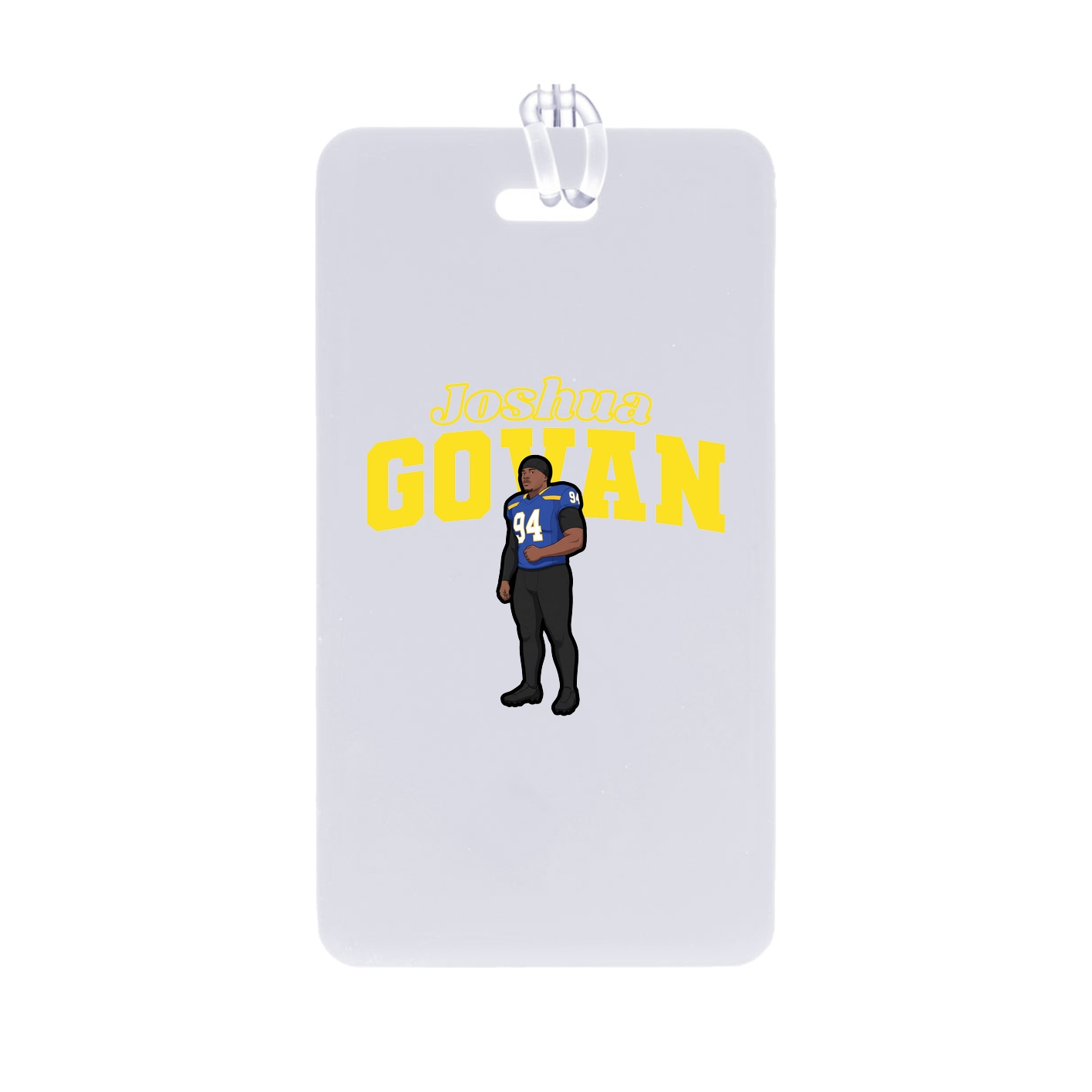 Bag Tag — Name Arch in Classic