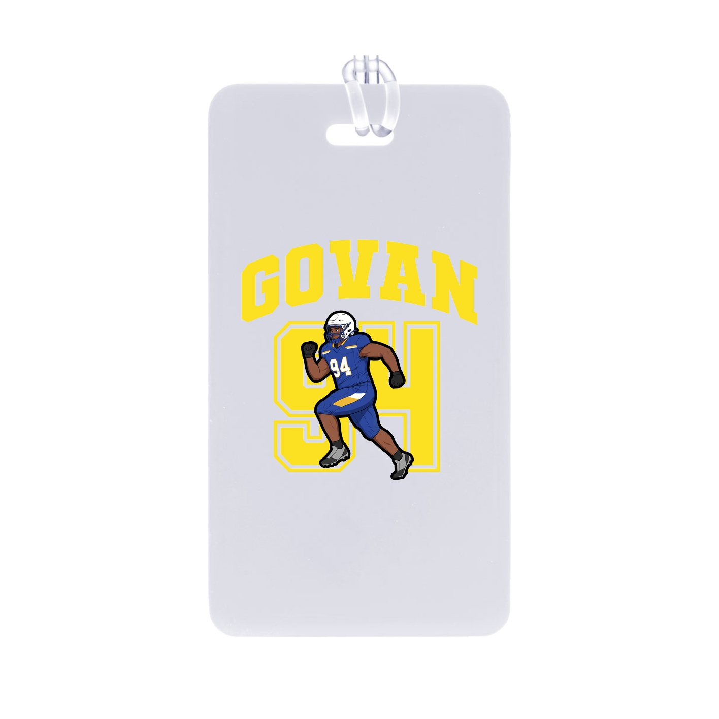 Bag Tag — Number in Classic