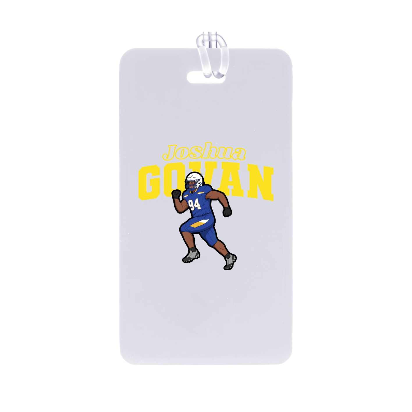 Bag Tag — Name Arch in Classic