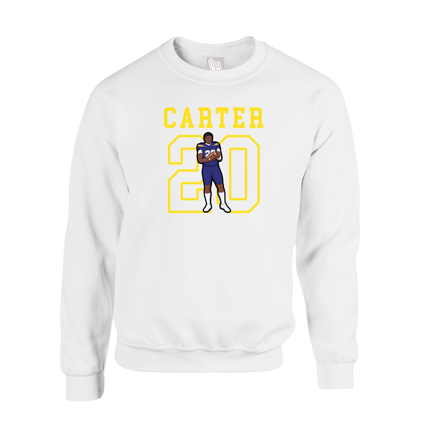 Fleece Crew — Shirsey in White