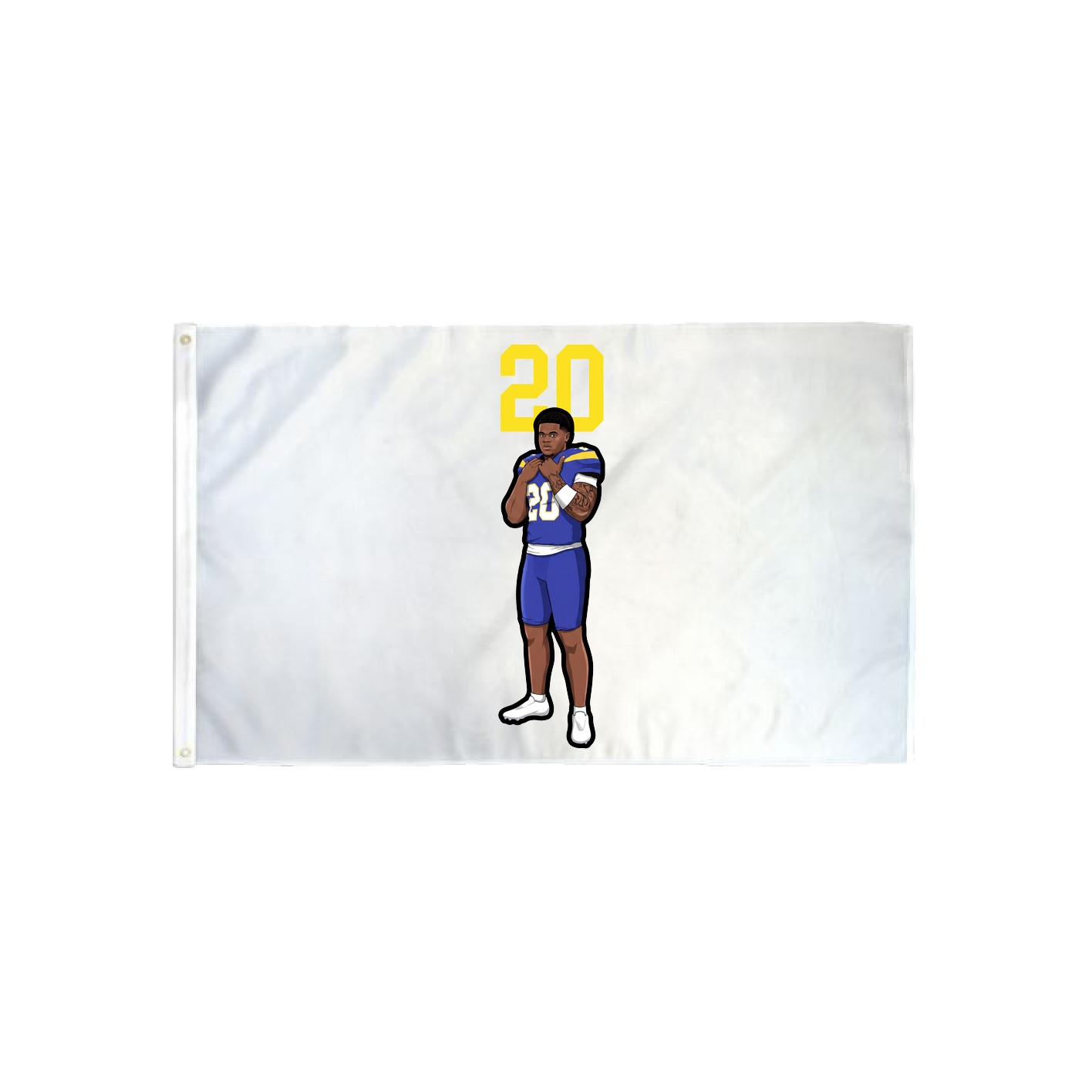 3x5 Flag — Number Top in Classic