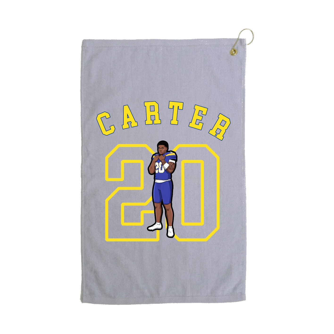 Golf Towel — Shirsey Arch in Grey