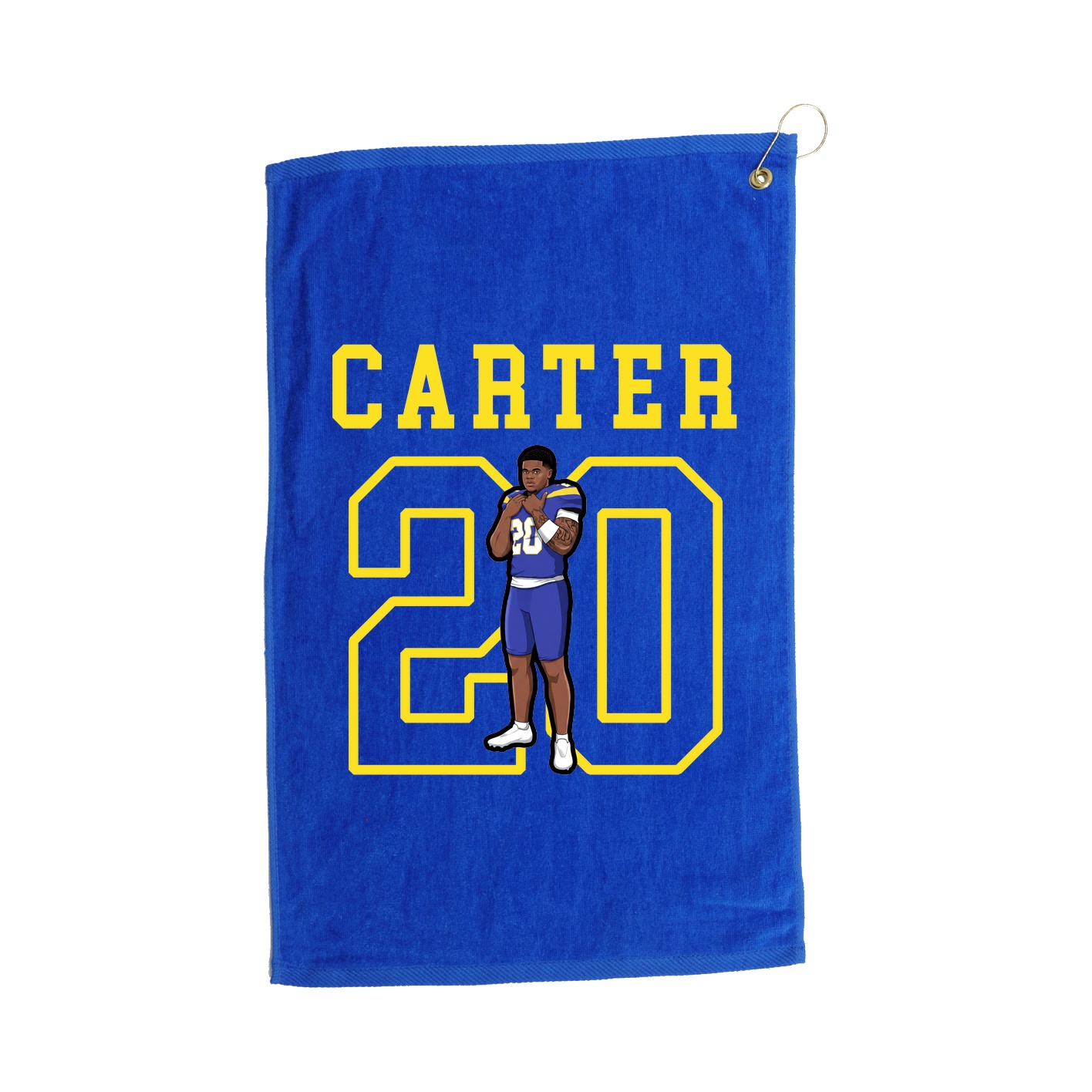 Golf Towel — Shirsey in Royal