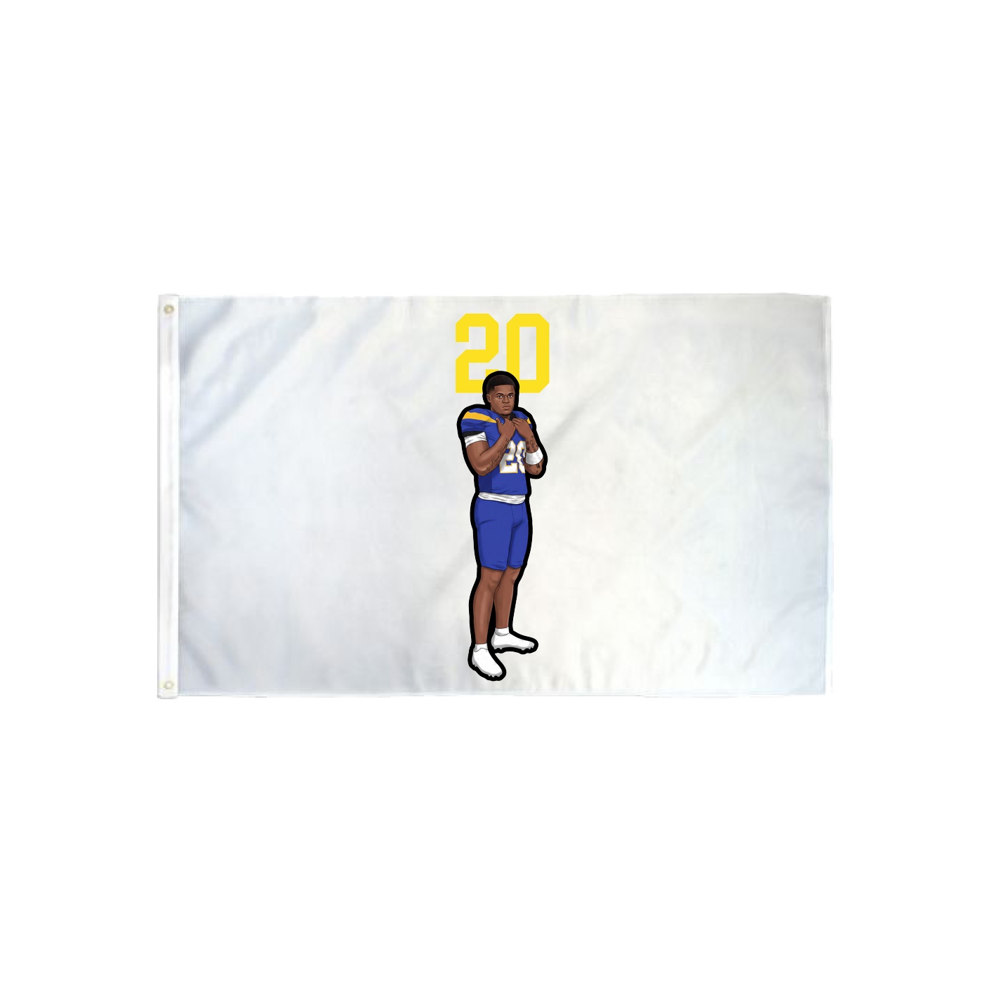 3x5 Flag — Number Top in Classic