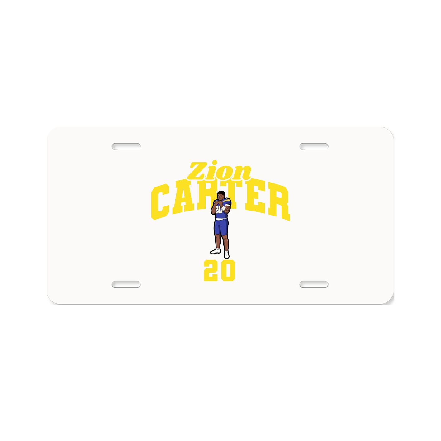 License Plate — Signature Arch in Classic