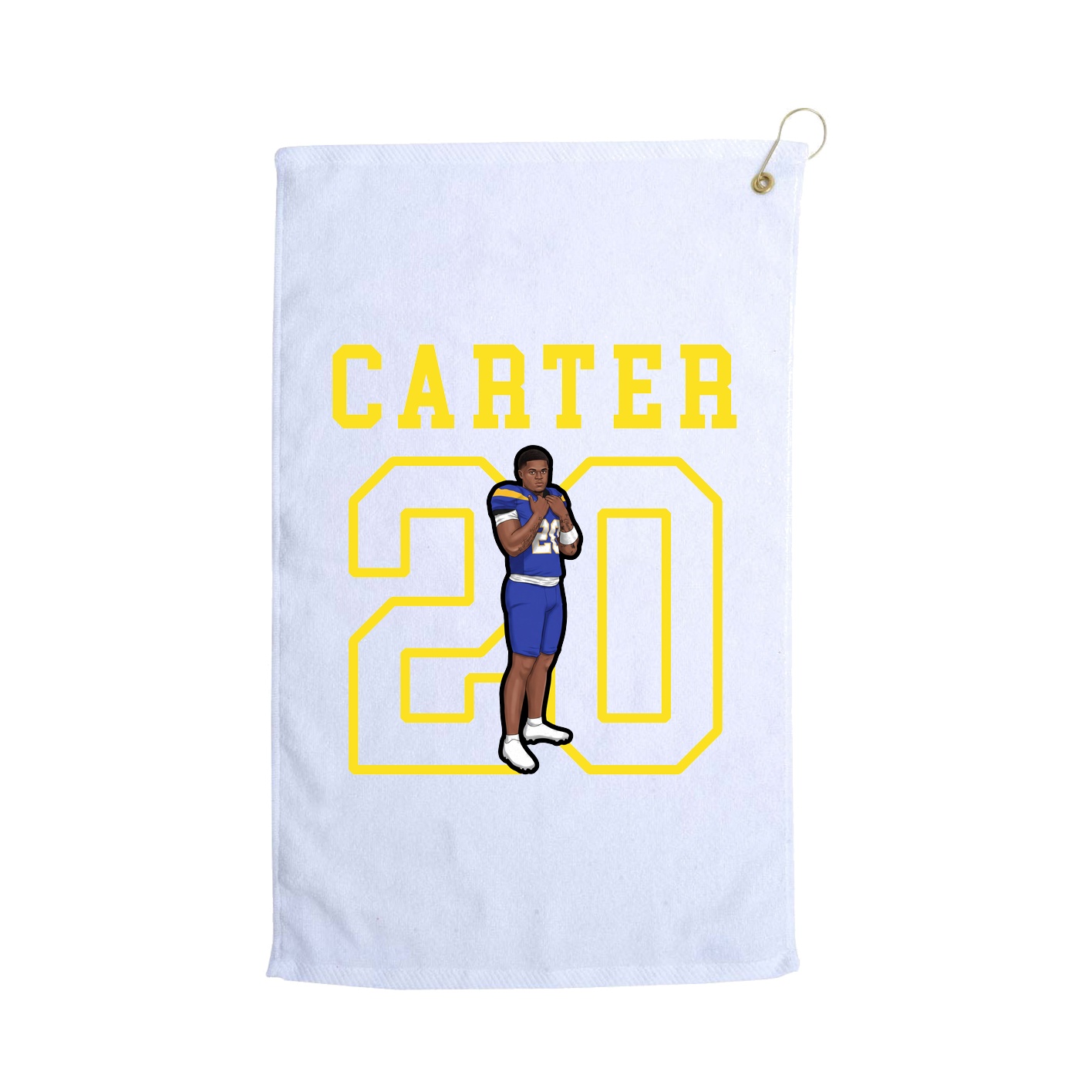 Golf Towel — Shirsey in White