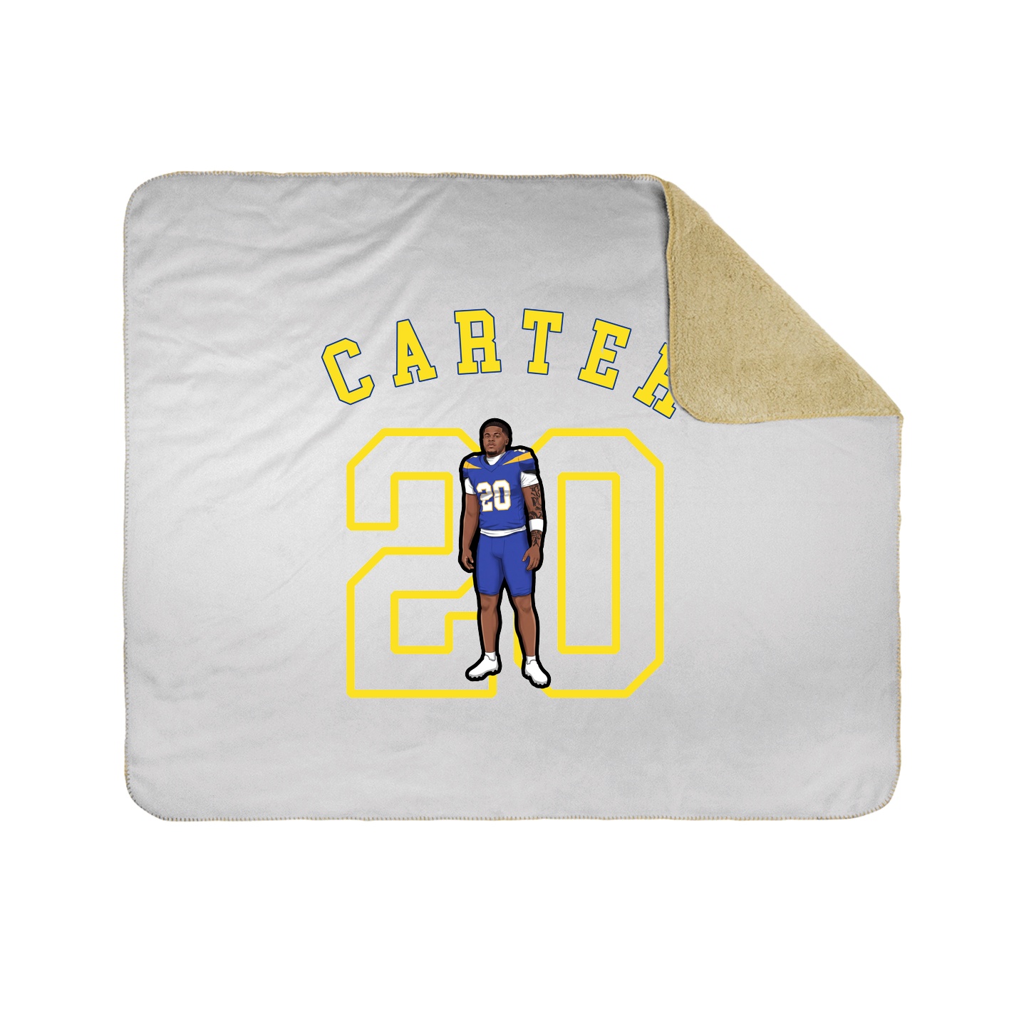 Throw Blanket — Shirsey Arch in White