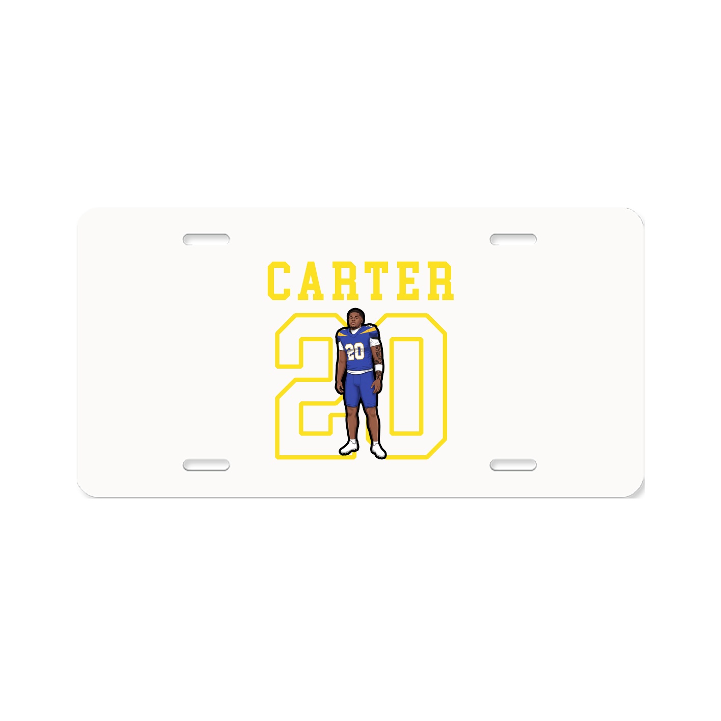 License Plate — Shirsey in Classic