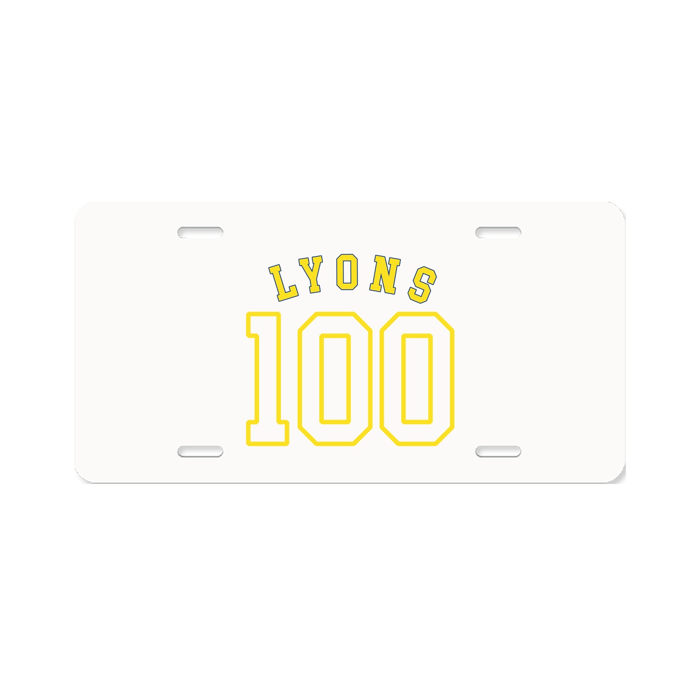License Plate — Shirsey Arch in Classic