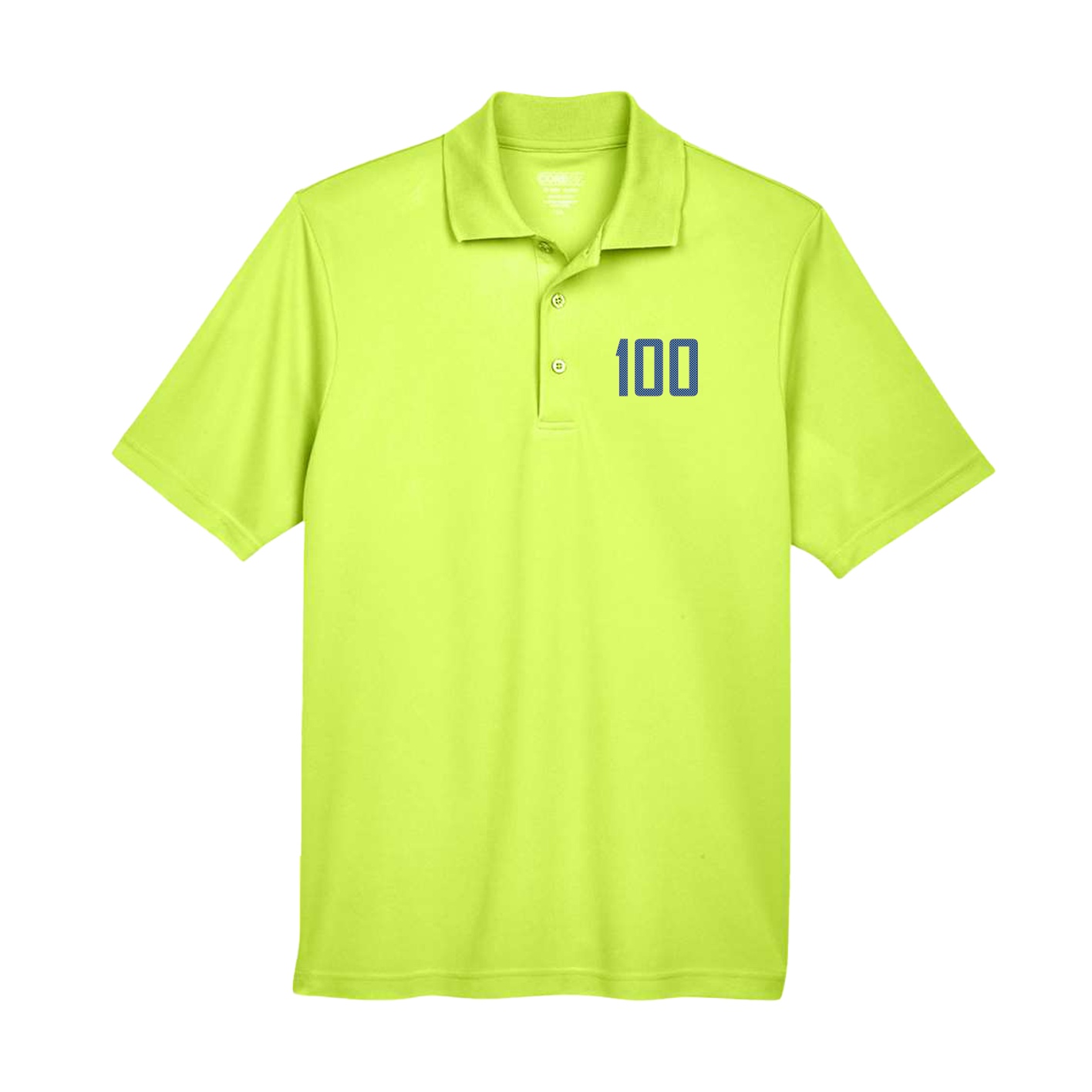 Performance Polo — Front Shirsy in Yellow