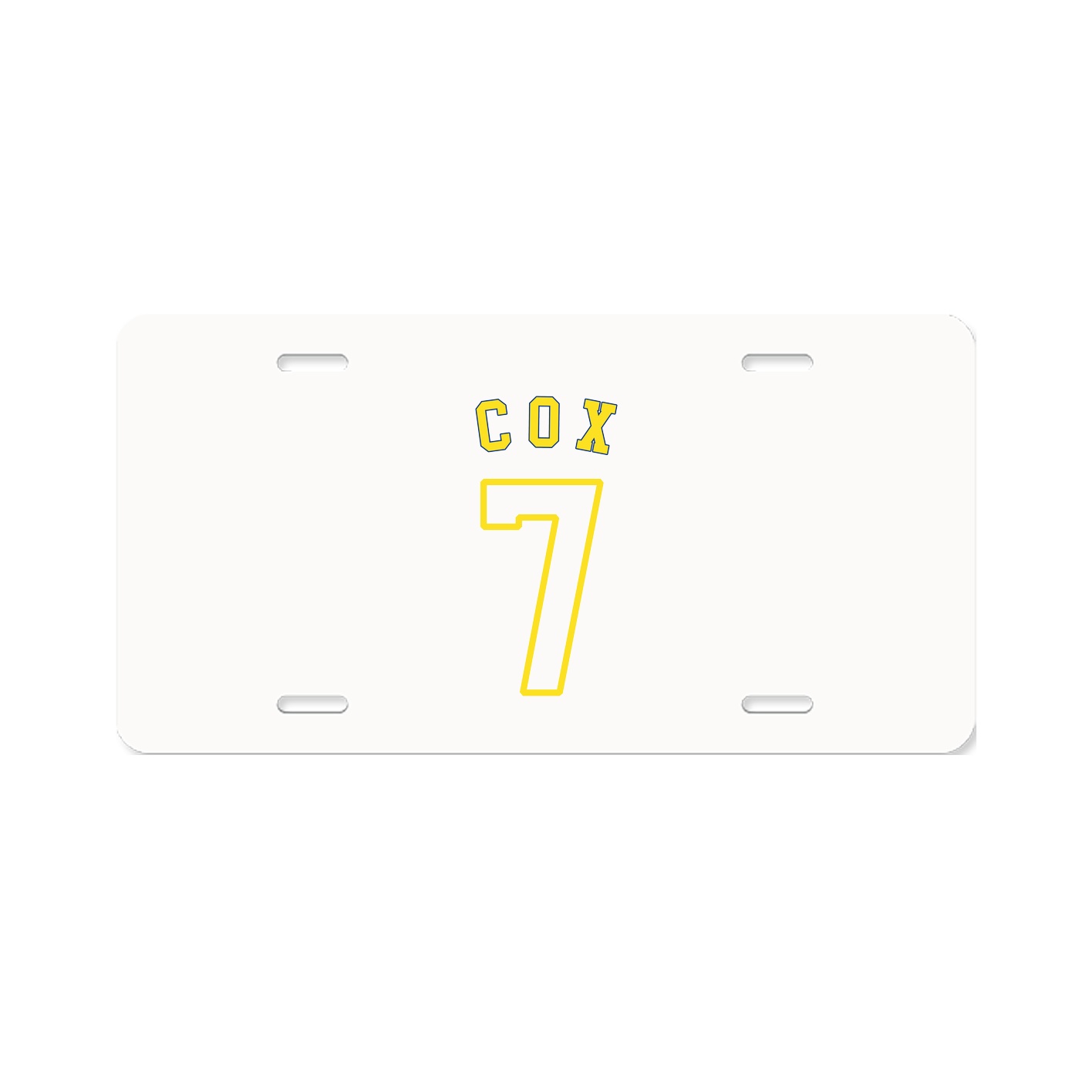 License Plate — Shirsey Arch in Classic