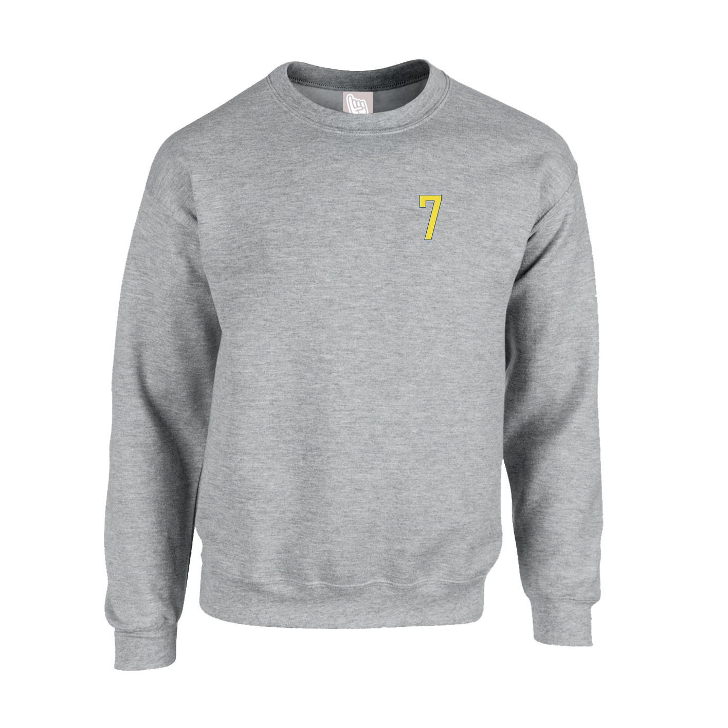 Fleece Crew — Front Shirsy in Grey