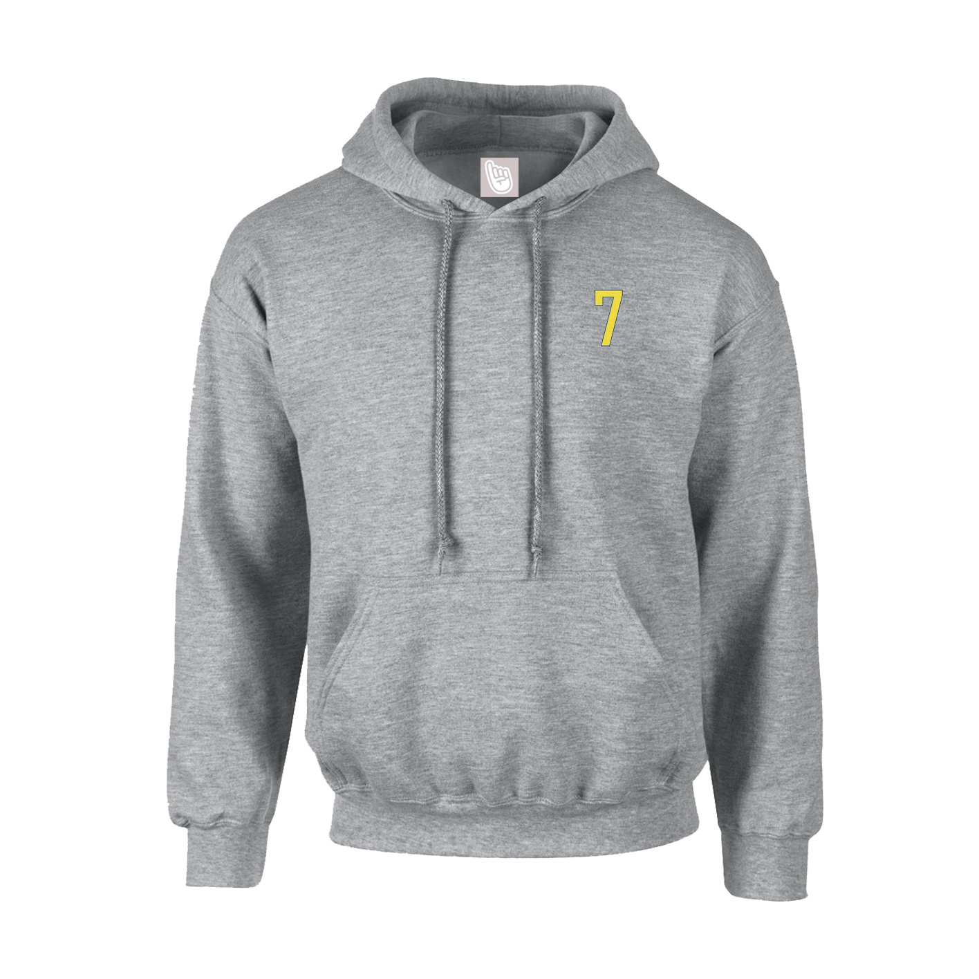 Youth Hoodie — Front Shirsy in Grey