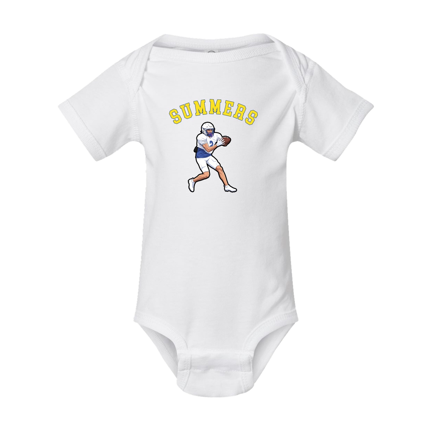 Baby Onesie — Shirsey Arch in White