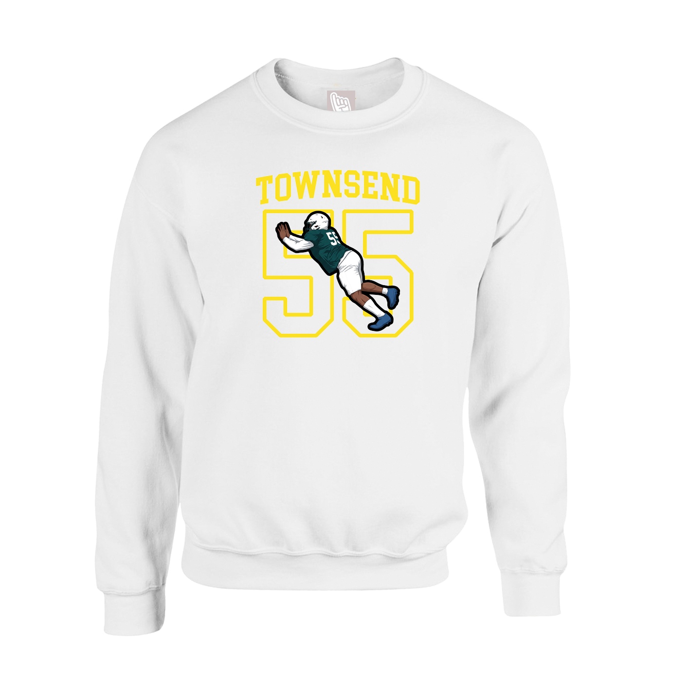 Fleece Crew — Shirsey in White