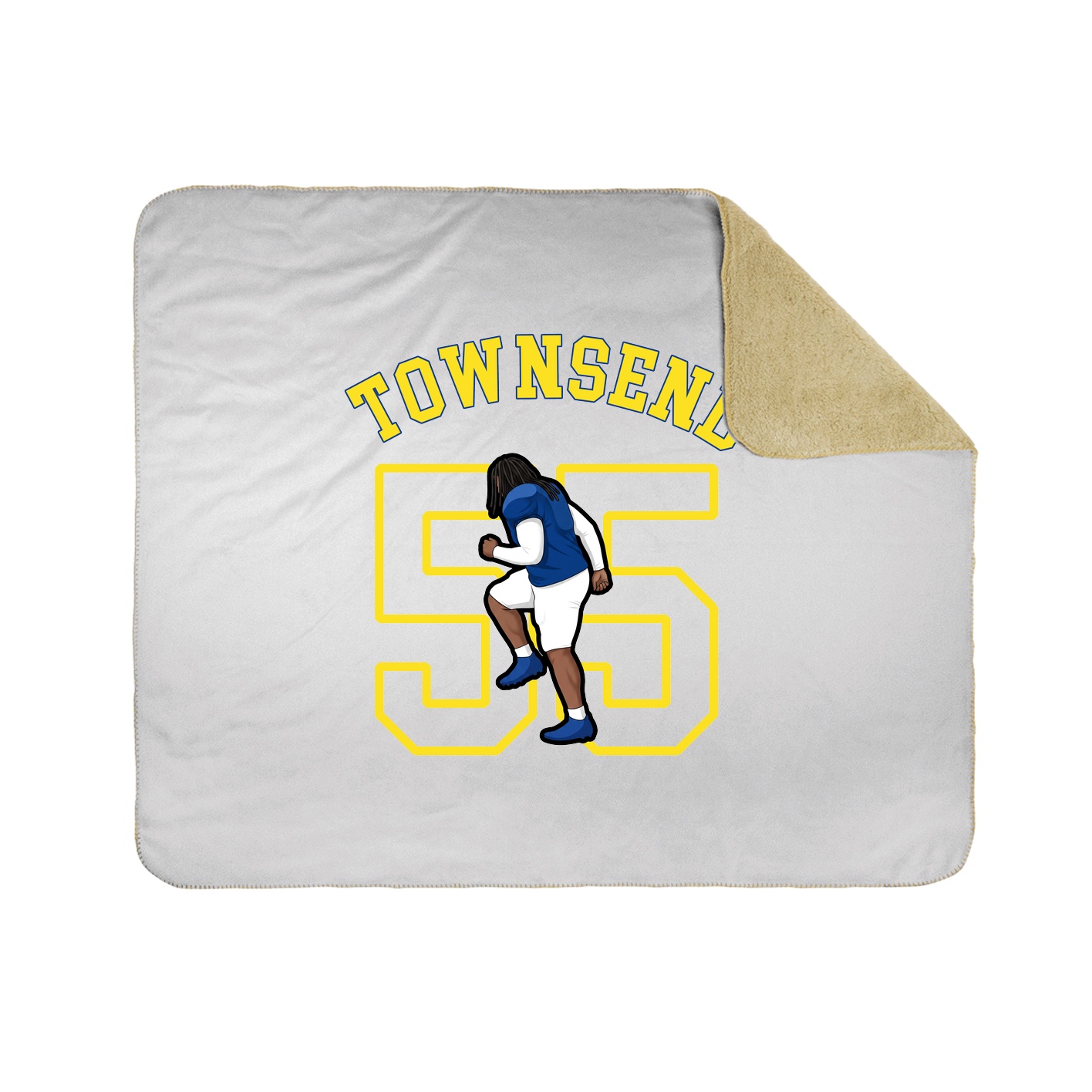 Throw Blanket — Shirsey Arch in White