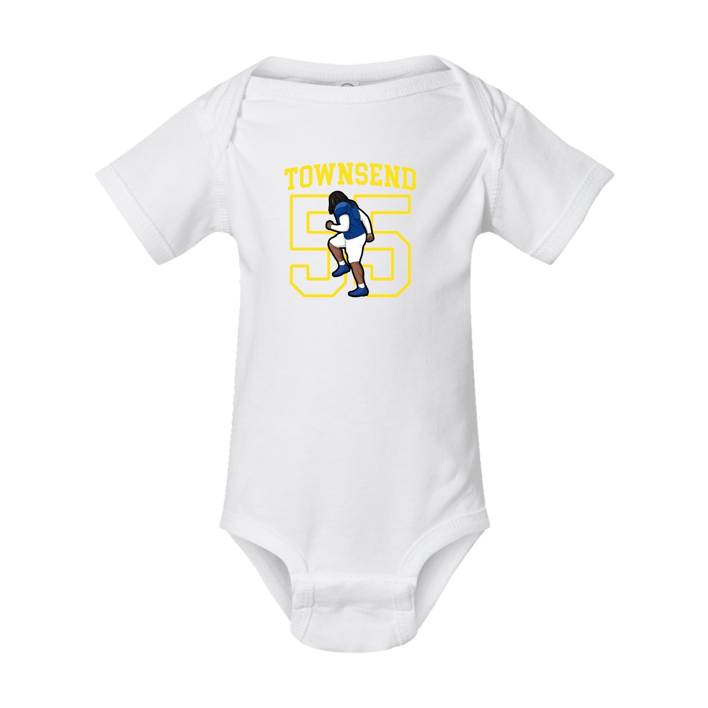 Baby Onesie — Shirsey in White