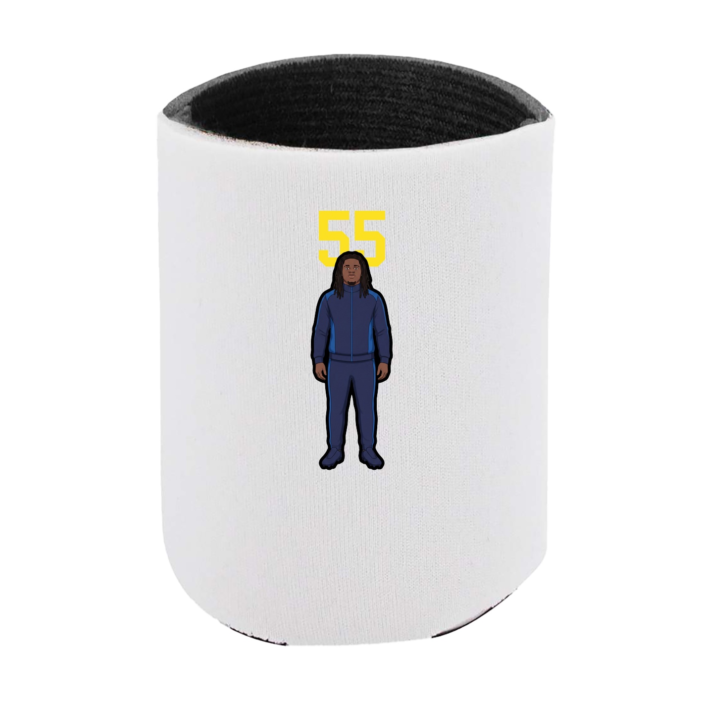 Can Holder — Number Top in White