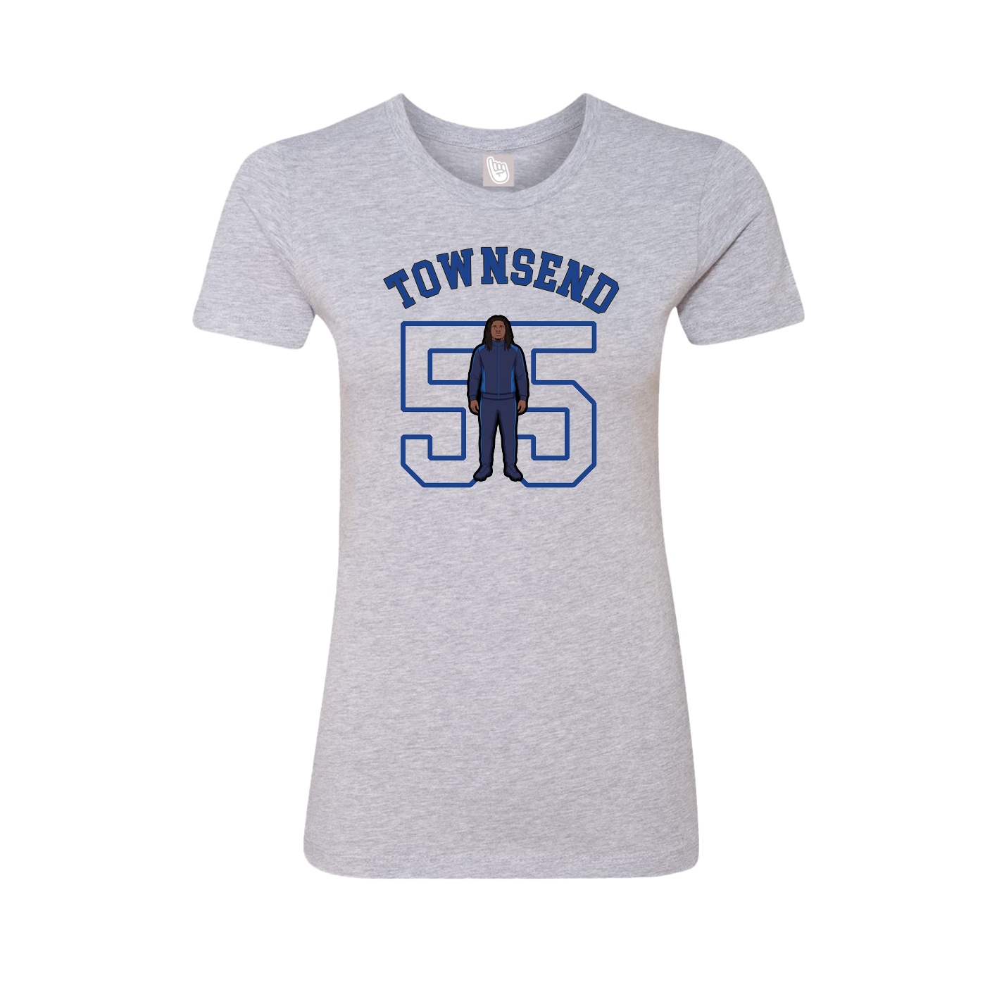 Womens Tee — Shirsey Arch in Grey