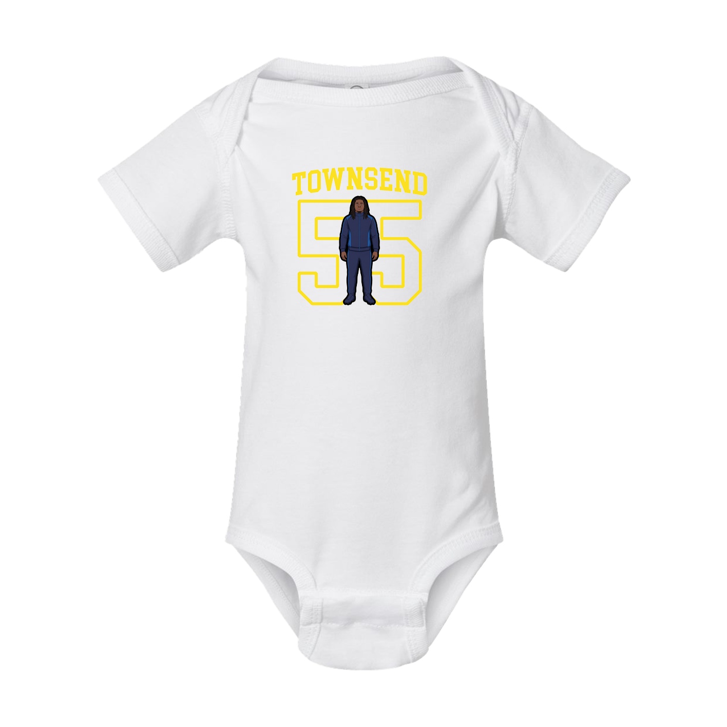Baby Onesie — Shirsey in White