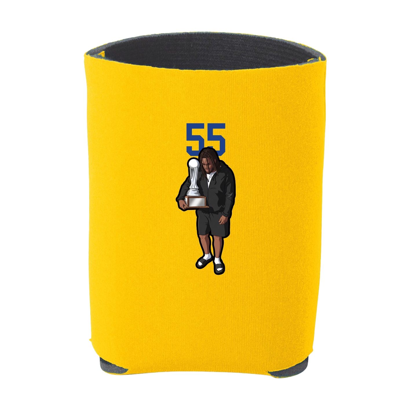 Can Holder — Number Top in Yellow