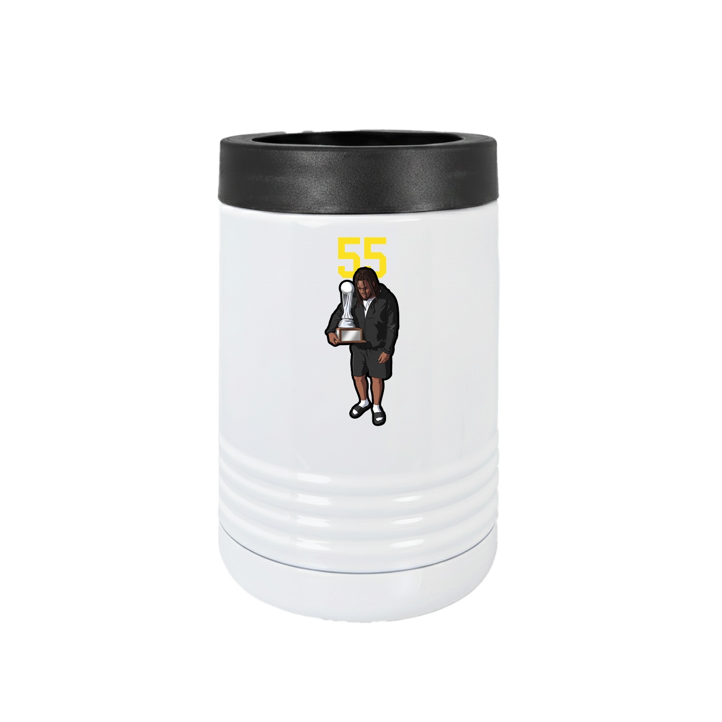 Beverage Holder — Number Top in White