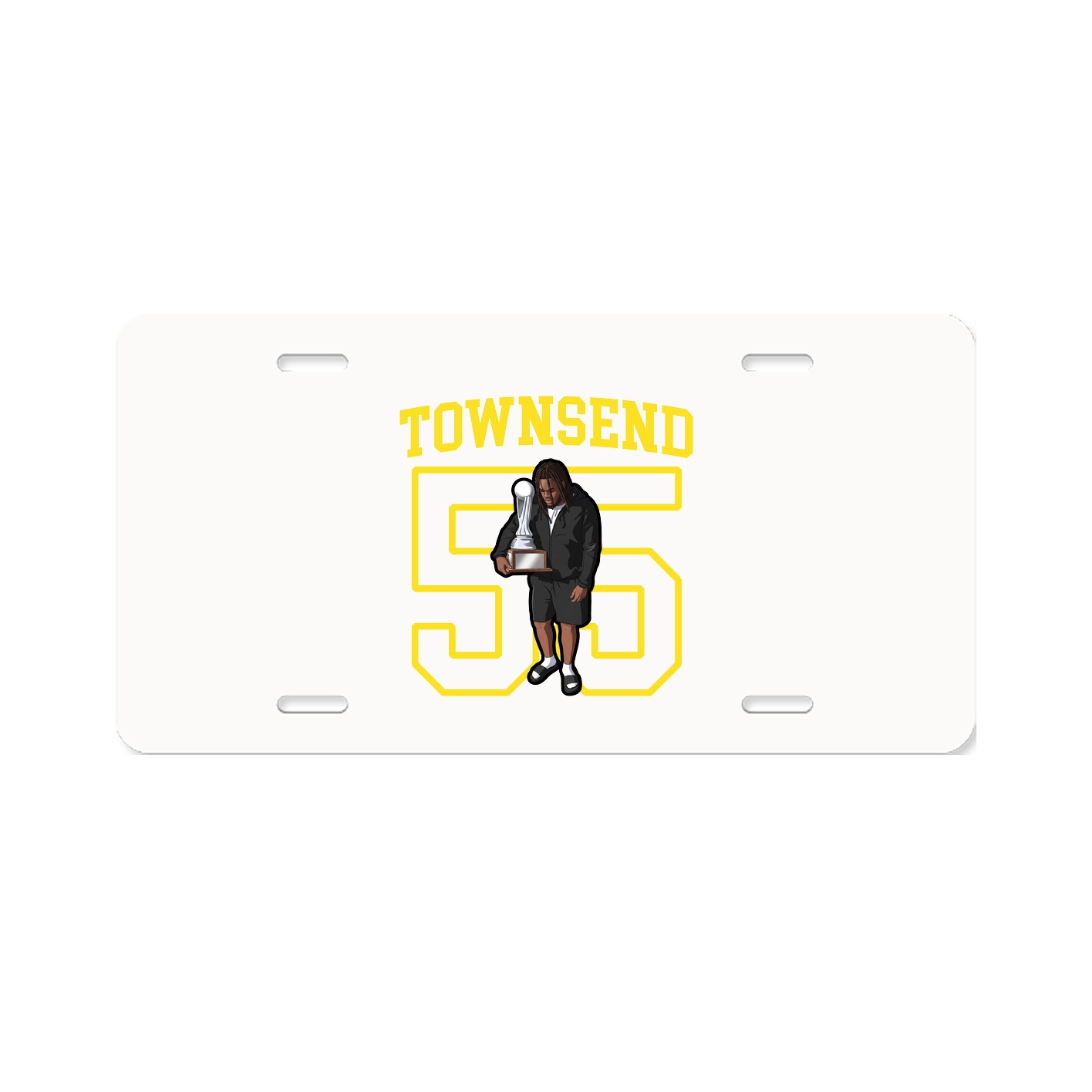 Aluminum License Plate