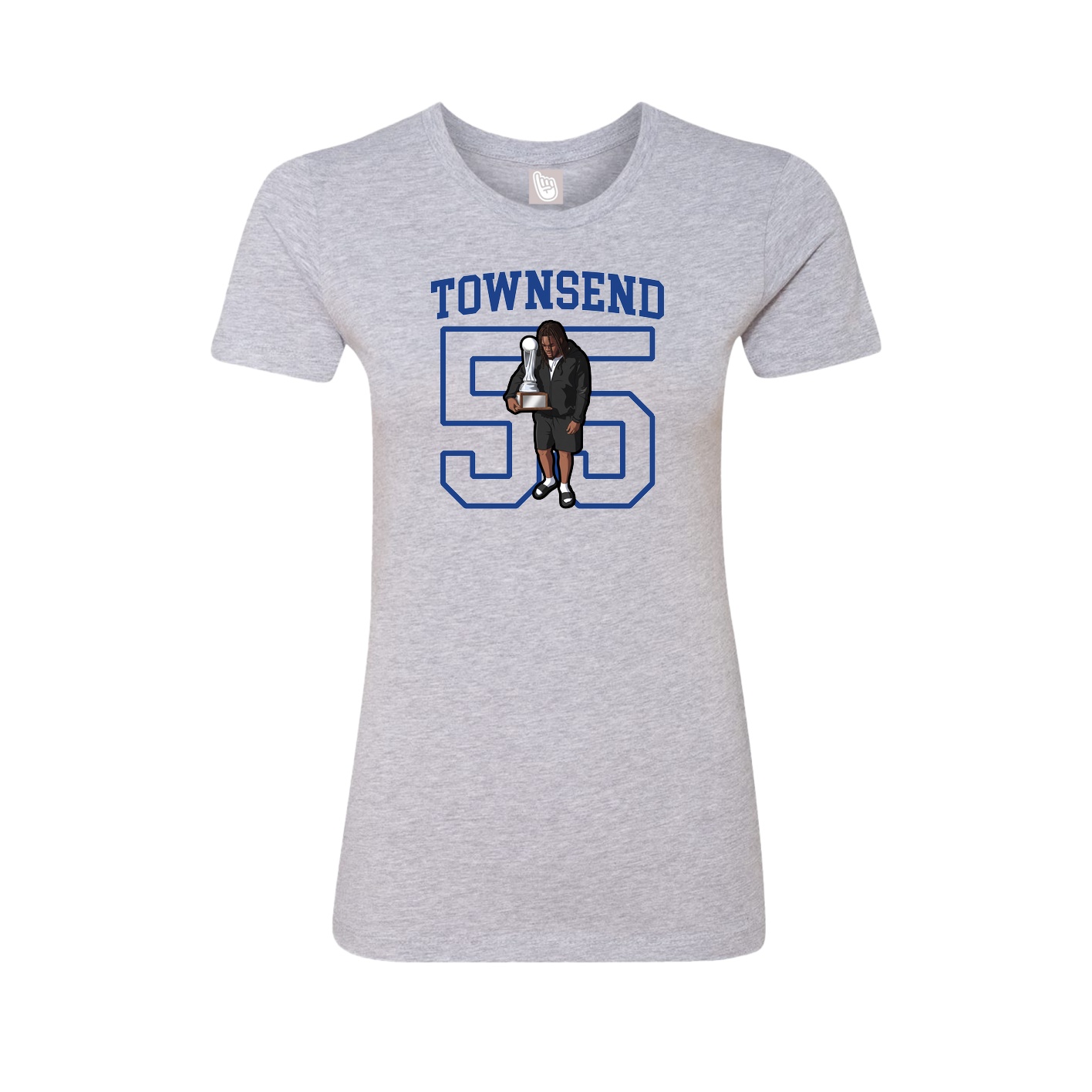 Womens Tee — Shirsey in Grey