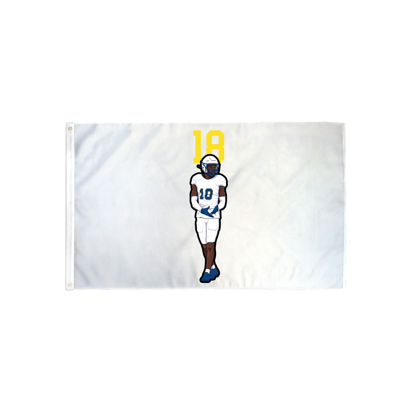 3x5 Flag — Number Top in Classic