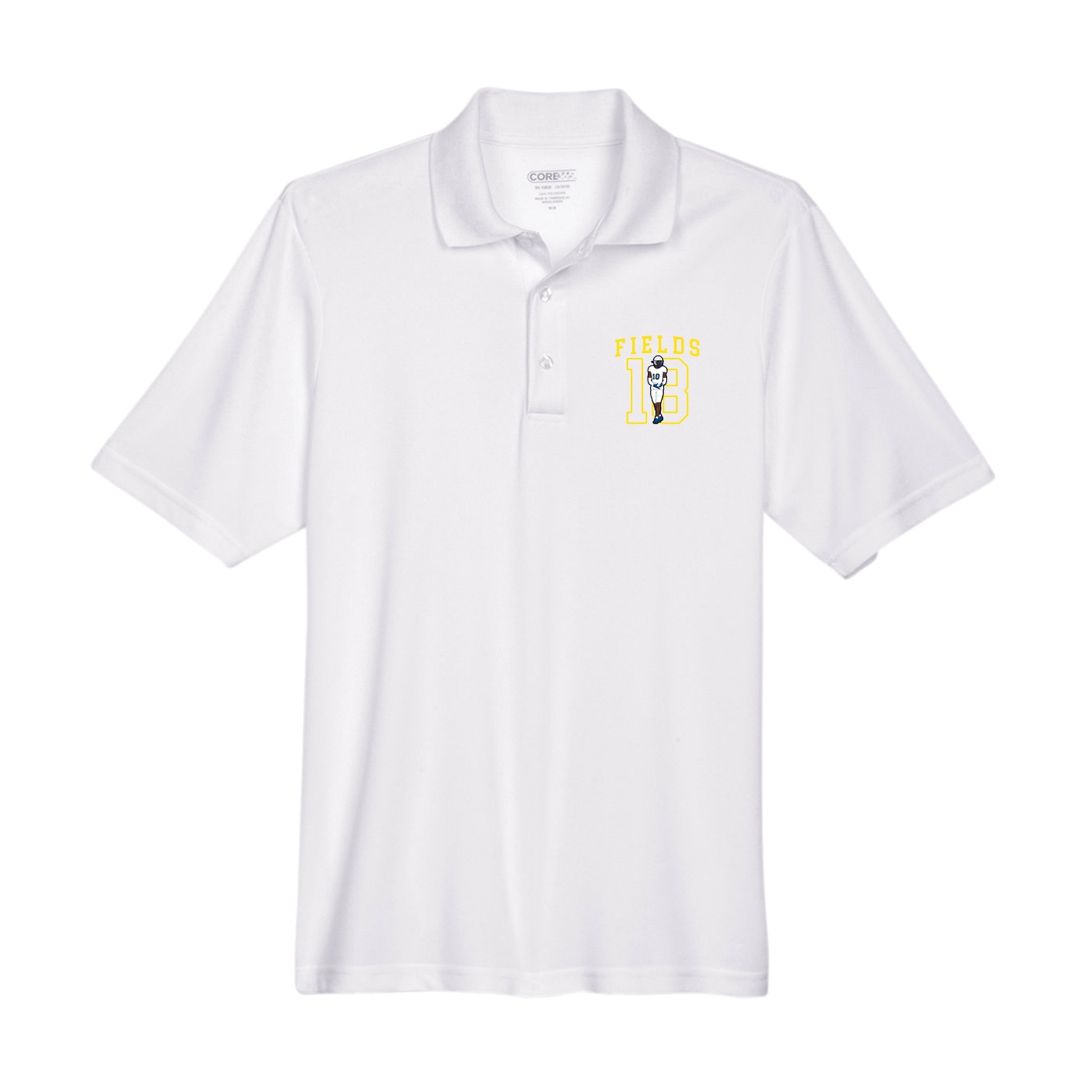 Performance Polo — Shirsey in White