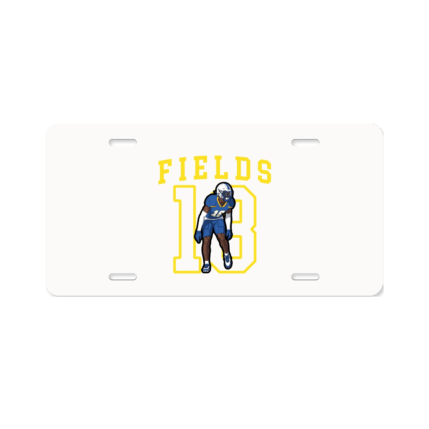 Aluminum License Plate