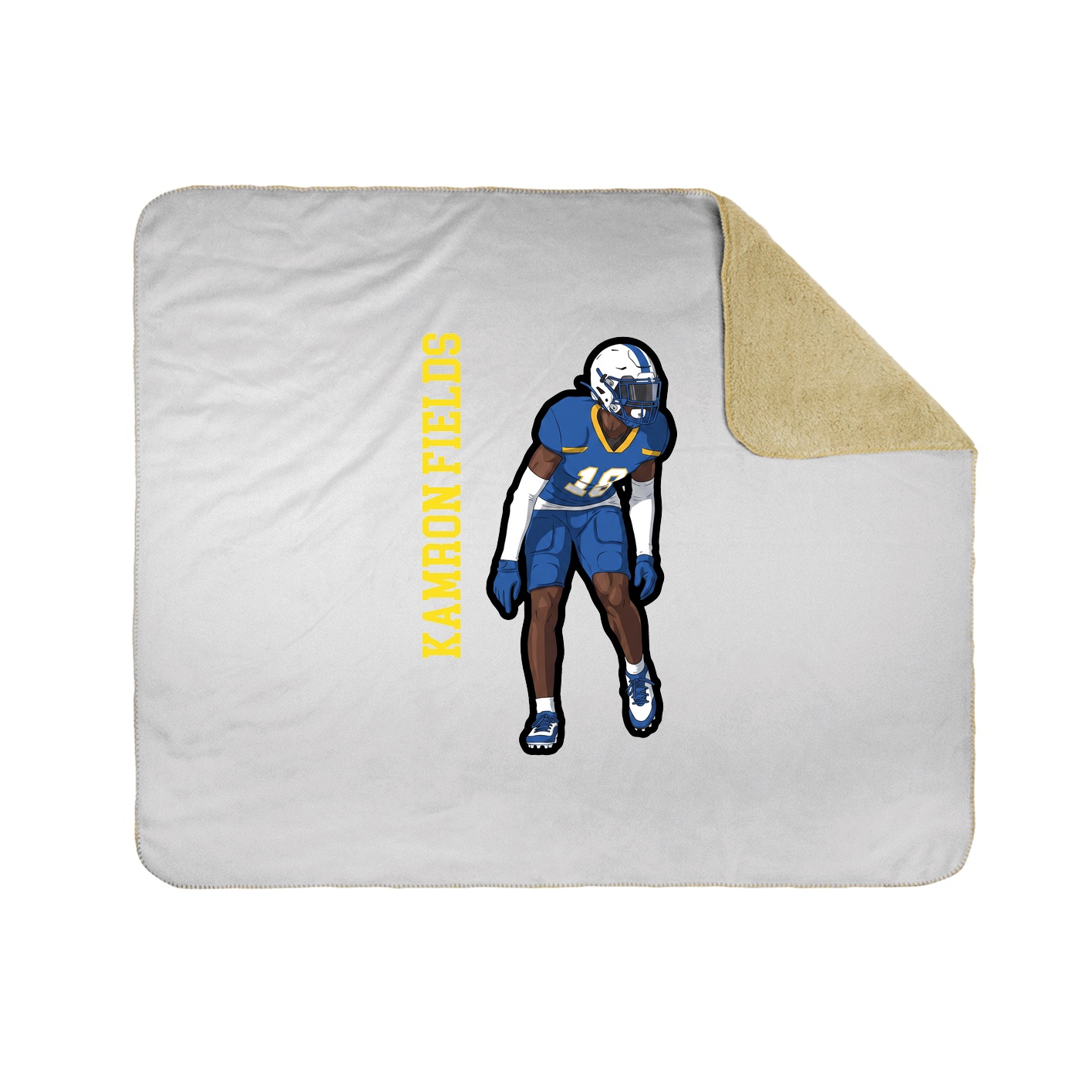 50x60 Sherpa Lined Throw Blanket