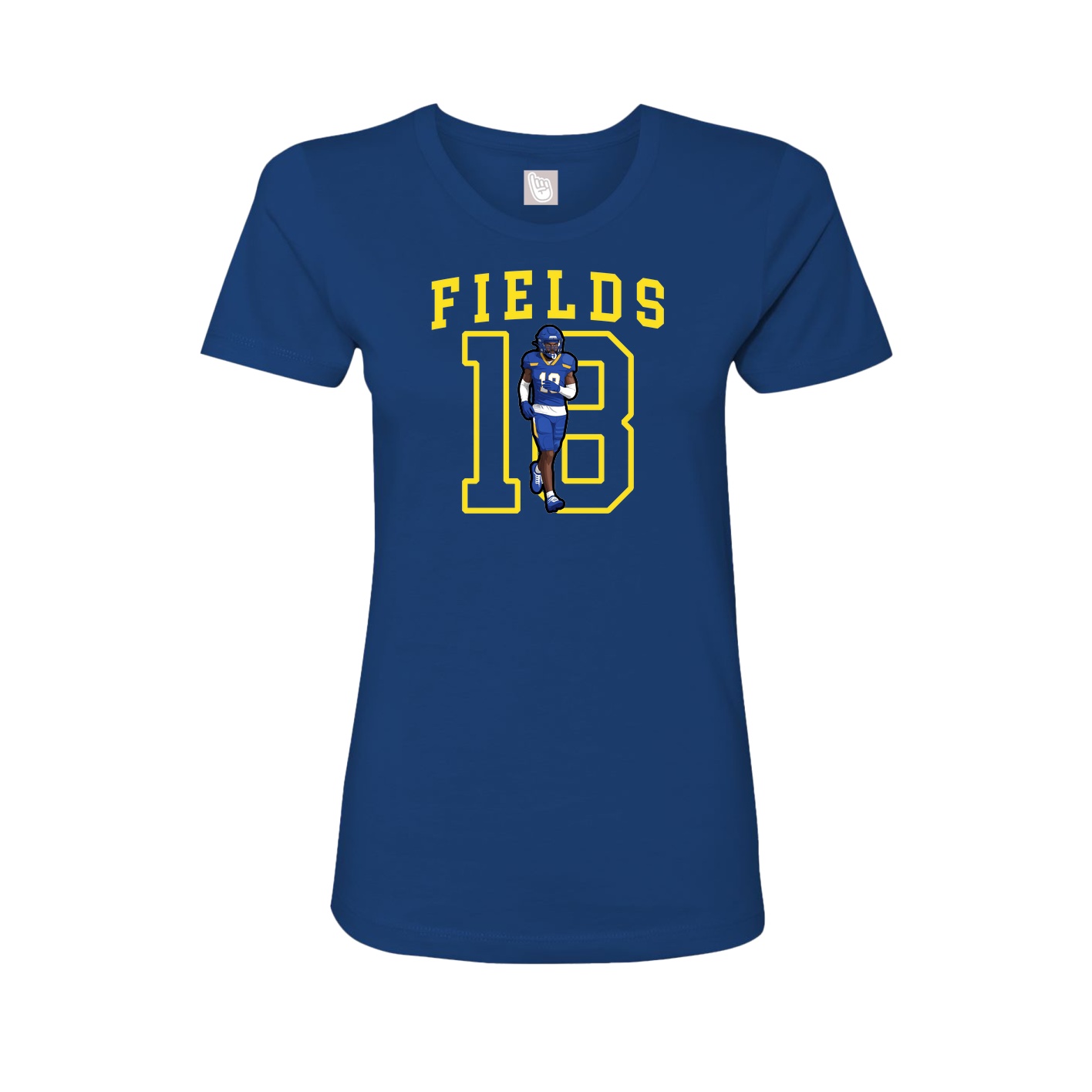 Fitted Women's Tee — Shirsey in Royal