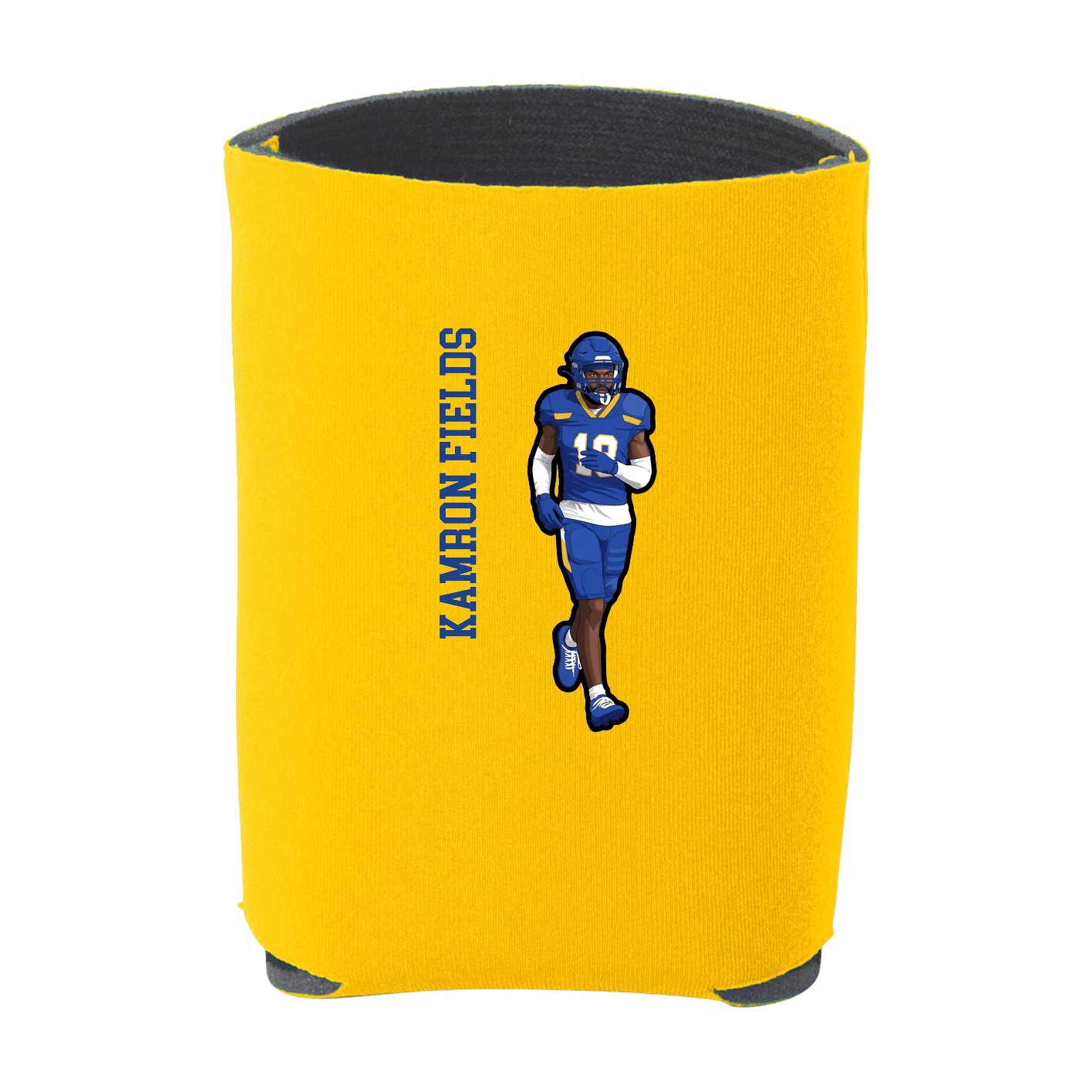 Can Holder — Name Vertical in Yellow