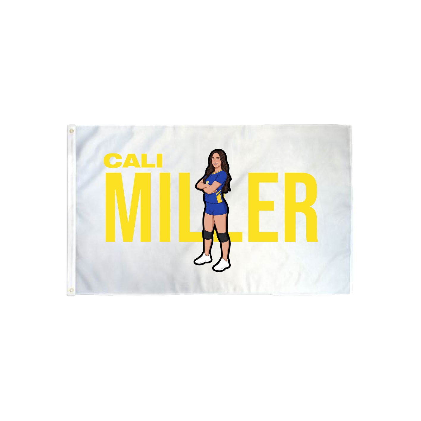 3x5 Flag — Player Name in Classic