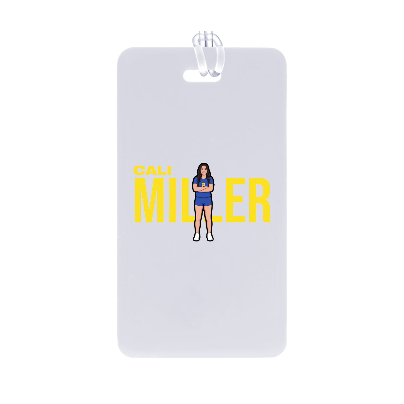 Bag Tag — Player Name in Classic