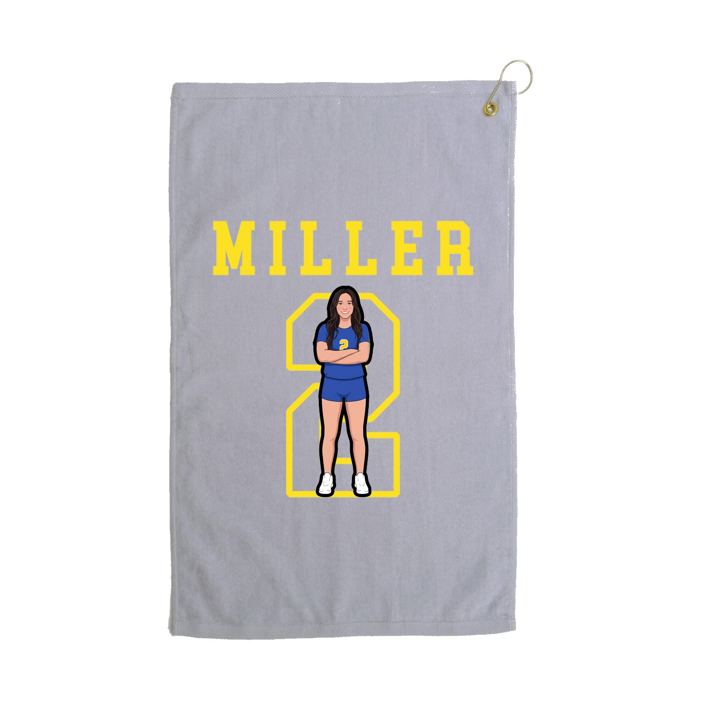 Golf Towel — Shirsey in Grey