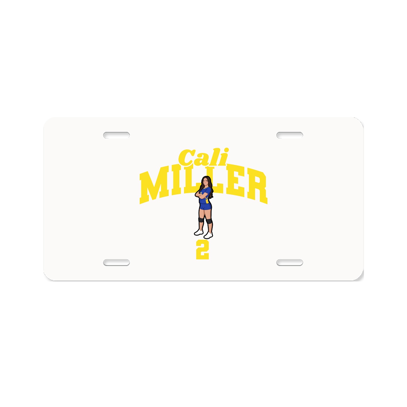 License Plate — Signature Arch in Classic