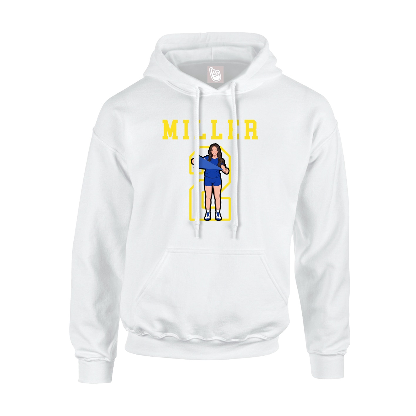 Youth Hoodie — Shirsey in White